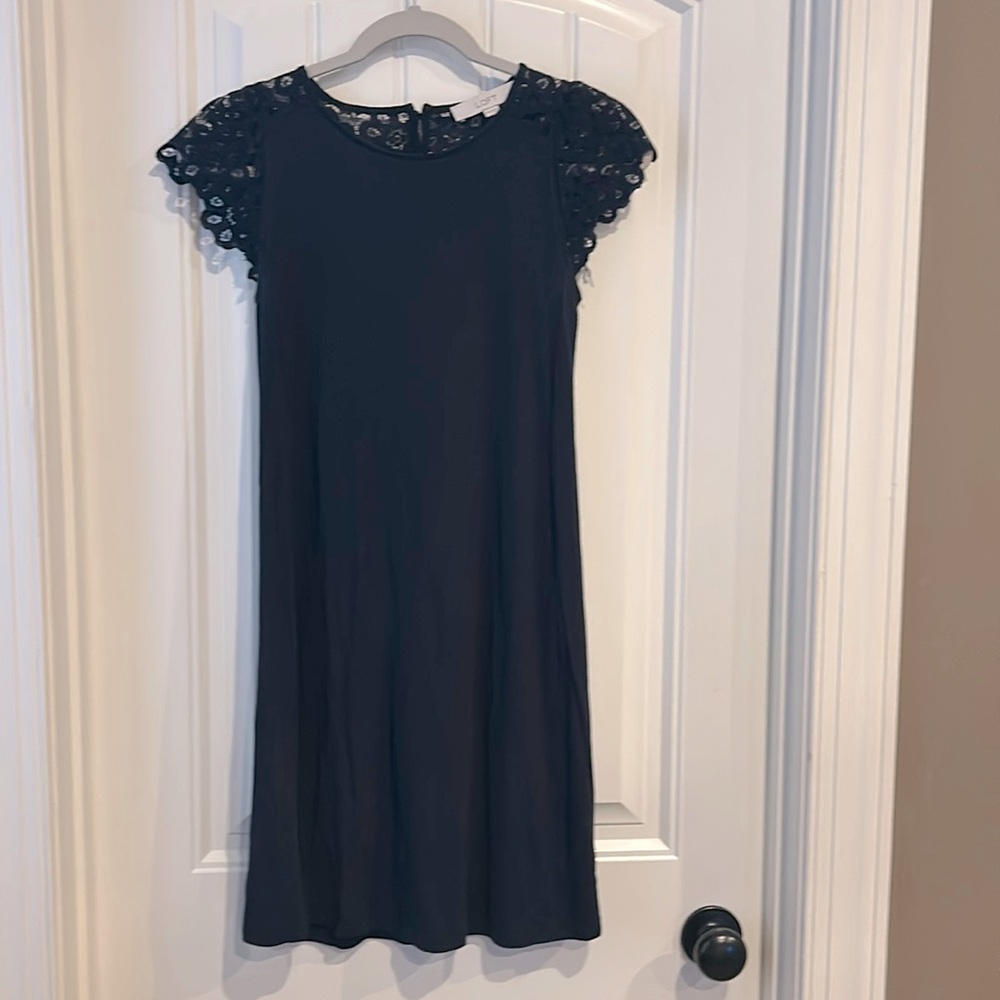 Navy blue loft, short sleeve dress